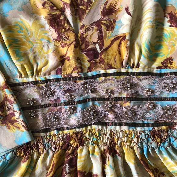 Plenty Smocked Waist Blouse - Picture 3 of 6